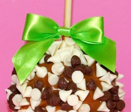 Chocolate Chips Caramel Apple