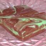 Chocolate Creme de Menthe Fudge