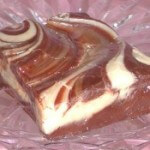 Chocolate Vanilla Swirl Fudge